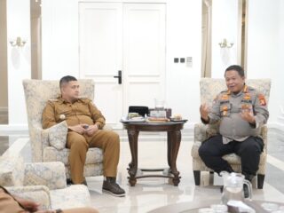 Wali Kota Makassar dan Ditbinmas Polda Sulsel Bahas Penguatan Pemolisian Masyarakat Berbasis Kearifan Lokal