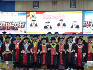 Empat Guru Besar Dikukuhkan, Prof. JJ Dorong Riset Multidisiplin dan Berkelanjutan