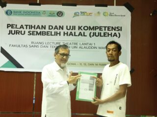 Perkuat Ekosistem Halal, Pekan Ekonomi Syariah (PESyar) 2026 Gelar Pelatihan dan Uji Kompetensi JULEHA bagi Pelaku Usaha di Sulsel