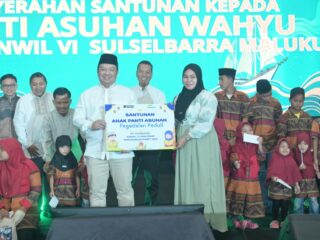 Safari Ramadhan di Makassar, Pegadaian Kanwil VI Berbagi Kebahagiaan Bersama Anak Yatim