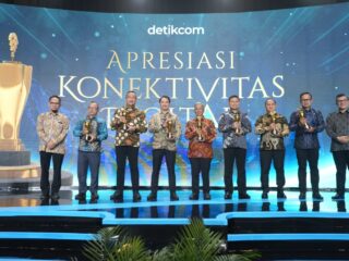 Telkomsel dan Telkomsat sebagai entitas TelkomGroup diapresiasi atas kontribusi nyata menjaga resiliensi jaringan nasional hingga wilayah 3T