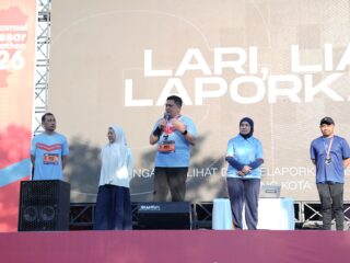 Munafri-Aliyah Kenalkan Fitur Makassar Move Lontara+ di MHM 2026, Warga Bisa Dapat Hadiah dari Olahraga