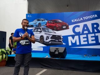Antusiasme Pecinta Otomotif Makassar Padati Car Meet Kalla Toyota Bersama Fitra Eri cs