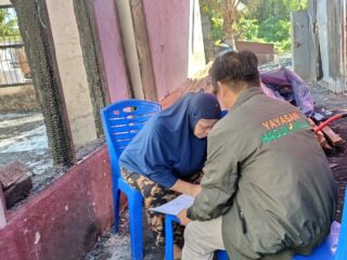 Marak Kebakaran Permukiman, LAZ Hadji Kalla Komitmen Dukung Pemulihan Penyintas di Makassar