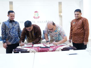 DPMPTSP Makassar dan Kota Pekanbaru Jalin Kerja Sama Pengembangan Sistem Informasi dan Inovasi Pelayanan Perizinan Berbasis Digital