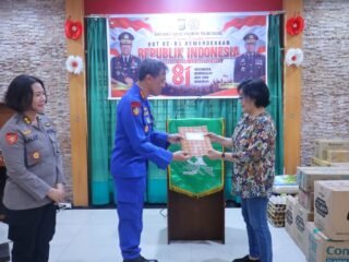 Bhakti Sosial Oikumene Polda Sulsel Sambut HUT ke-81 Kemerdekaan RI