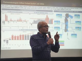 Ekonomi Sulsel Tumbuh 5,59 Persen di Triwulan II 2024, BI Tekankan Kewaspadaan Dinamika Global