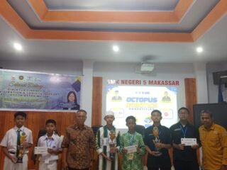 Rakit Robot Mandiri, Dua Siswa SMP Islam Ranu Harapan Raih Juara 2 Octopus Robotic Competition 2026
